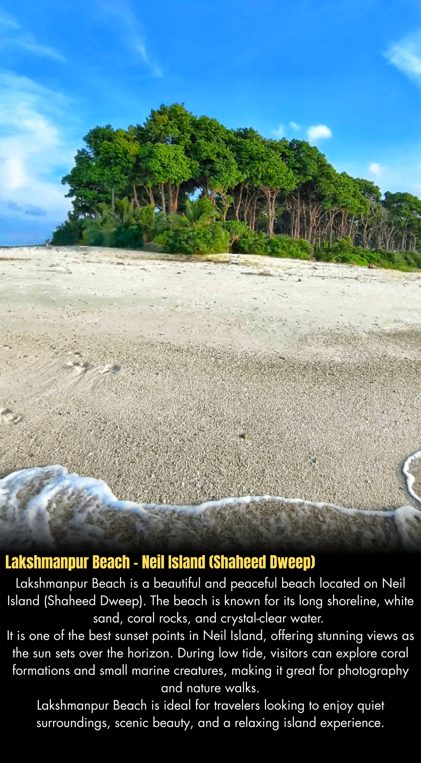 Lakshmanpur Beach - Neil Island